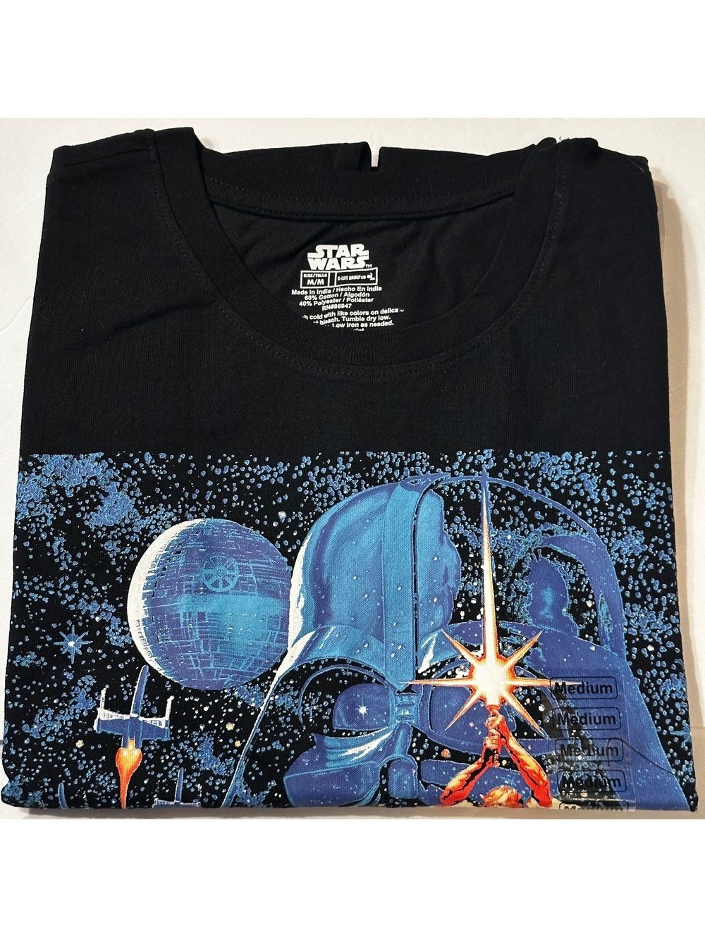 Star Wars Darth Vader graphic T shirt black M